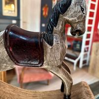 Cavallo a dondolo decorativo