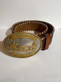 El Charro cintura + fibbia ORIGINALI anni 80