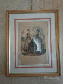 Set stampe d'epoca La Mode Illustree