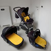 PASSEGGINO TRIO BE COOL SLIDE COMPLETO DI TUTTO