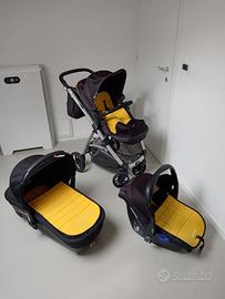 PASSEGGINO TRIO BE COOL SLIDE COMPLETO DI TUTTO