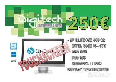 All in One computer hp i5  touchscreen