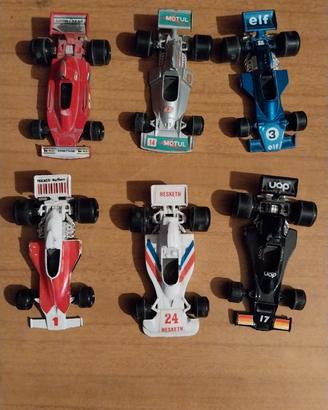 Lotto 6 modelli polistil  F1 1/55  anni 70