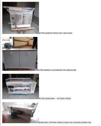 bancone bar e pasticceria 
