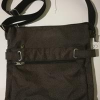 Borsetta marrone finta pelle 22 x 22 cm
