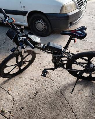 e-bike più bici da corsa 