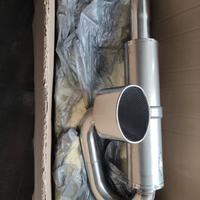 scarico quicksilver in titanio per  lotus