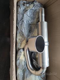 scarico quicksilver in titanio per  lotus