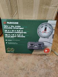 Parkside Caricabatterie Doppio  12V
