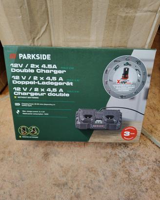 Parkside Caricabatterie Doppio  12V