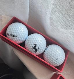 Palline da Golf Ferrari set da 3