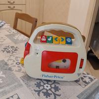 Lettore di cassette e registratore Fisher Price