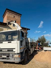 Iveco eurocargo con gru
