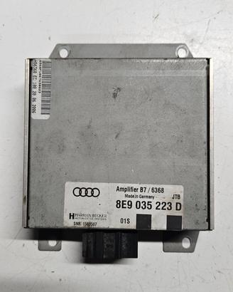 AMPLIFICATORE AUDIO AUDI A4 B7 CODICE: 8E9035223D