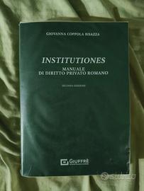 Institutiones - Manuale di Diritto Privato Romano