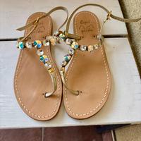 Sandalo gioiello “Capri Pride” con Swarovski