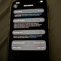 iPhone 16e. in garanzia. scatola. filo. 