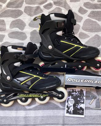 Rollerblade Zetrablade XT TG. 44.5(29 cm) +  ruote