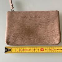 Portafoglio/ pochette beige.