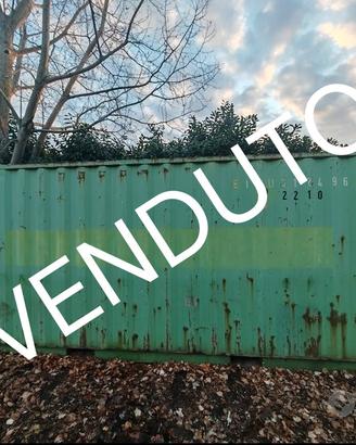 CONTAINER DA 20' USATO - COLORE VERDE 