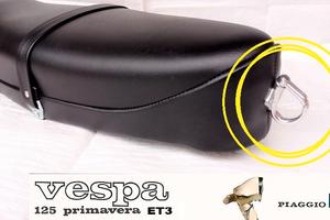 Sella PORTACASCO e SERRATURA Vespa 125 ET3 PRIMAV