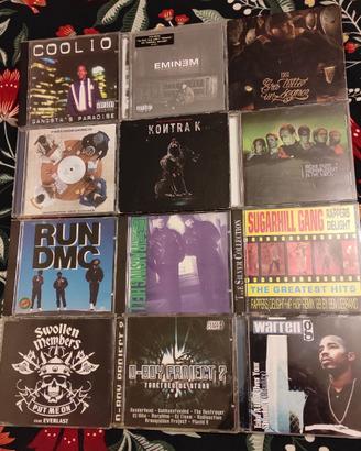 Lotto CD Hip Hop / Rap – 12 Album Originali