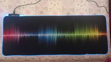 Mousepad Rainbow con luci RGB