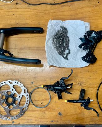 Gruppo  mtb shimano slx M7100 12v meccanic