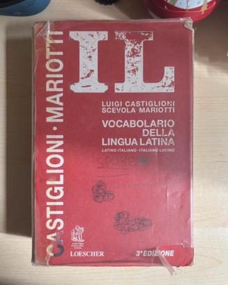 Vocabolario latino Loescher 3 edizione