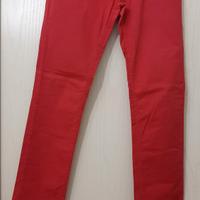 Pantalone donna  "Fly Girl Italia",rosso,taglia 44