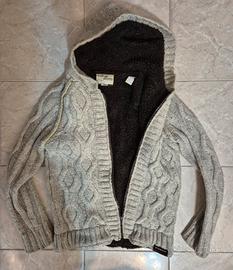 Giacca in maglia Energie con interno in pelo  tg L