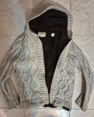 Giacca in maglia Energie con interno in pelo  tg L