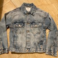 Giubbotto di jeans zara ragazzo effetto vintage