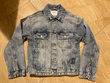 Giubbotto di jeans zara ragazzo effetto vintage