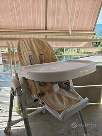 Seggiolone Peg Perego + Seconda Fodera Rosa