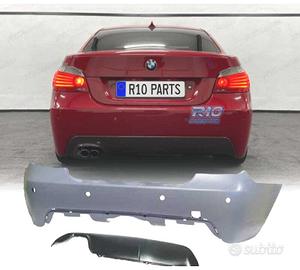 PARAURTI POSTERIORE BMW E60 07-10 LOOK M PDC