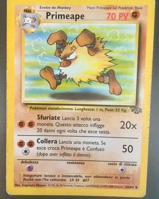 Primeape mazzo Jungle