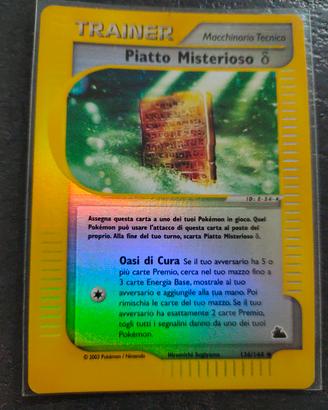 Carta Pokemon Piatto misterioso Delta SK136
