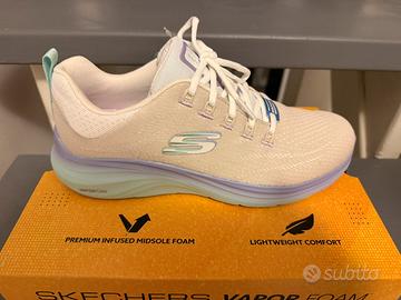 Skechers bianche