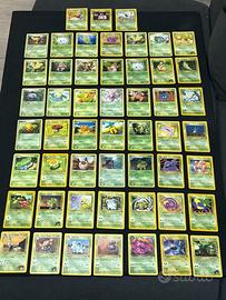 Lotto carte Pokemon 52 carte