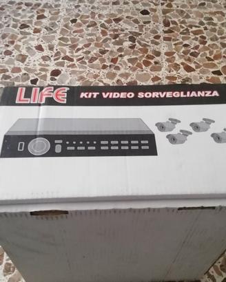 Kit videosorveglianza
