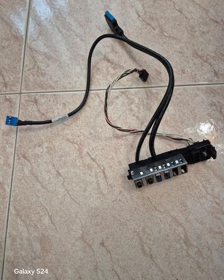 Front Panel USB AUDIO HP PRODESK 400 G2 MT 