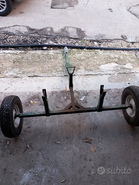 Carrellino per motozappa