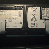 Batteria originale Mercedes AGM Varta 12V 92Ah