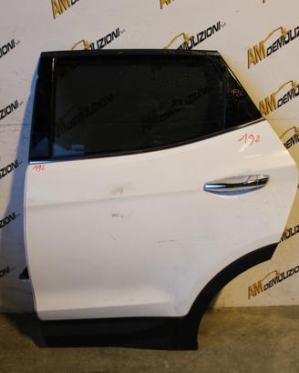 PORTIERA PORTA POSTERIORE SX SINISTRA HYUNDAI SANT