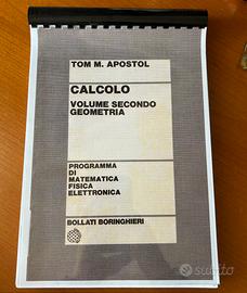 Calcolo Apostol Geometria RILEGATO