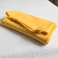 Scampolo tela di cotone giallo