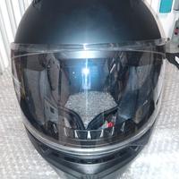 casco integrale nero HJC C10 misura M 57 58 moto