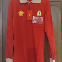 Polo maniche lunghe Ferrari 