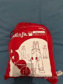 Pantaloni salopette sci unisex.